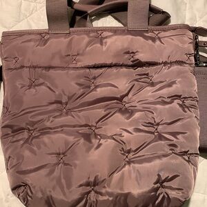 Laundry by Shelli Segal puffer-quilted crossbody bag and matching mini backpack